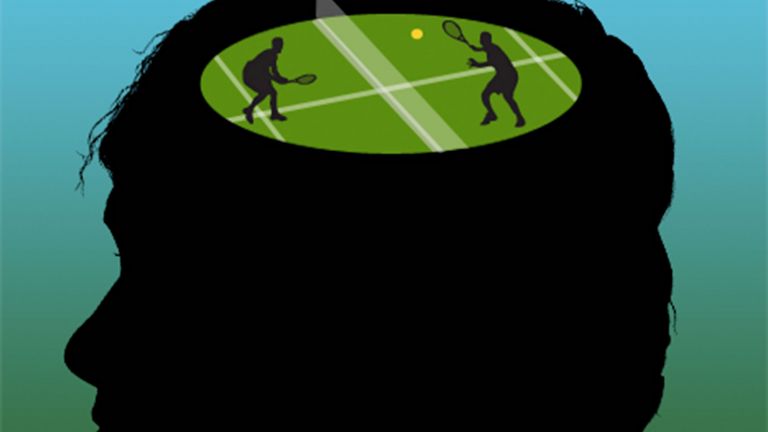 Tennisspielen im Wachkoma