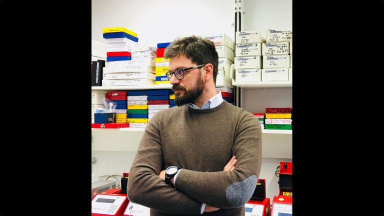 Prof. Dr. Argyris Papantonis, Leiter der Arbeitsgruppe Translationale epigenetische Biologie am Institut für Pathologie der Universitätsmedizin Göttingen, UMG